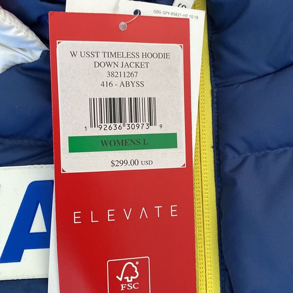 SPYDER US SKI TEAM DOWN JACKET NWT $300 - Picture 3 of 6